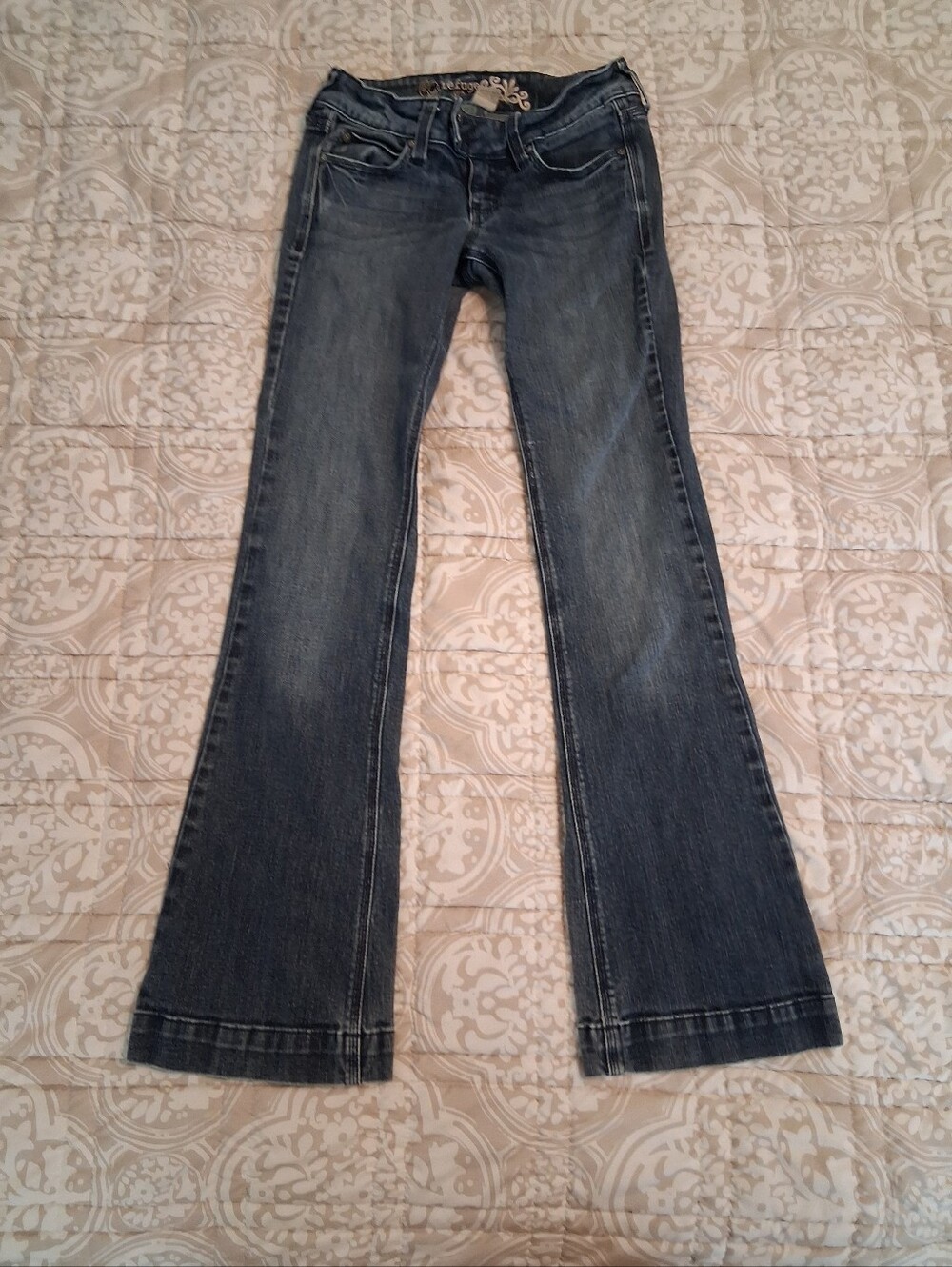 Women’s Dark Blue Y2K Bootcut Jeans